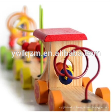 Mentes de arte venda quente crianças brinquedo trem de madeira